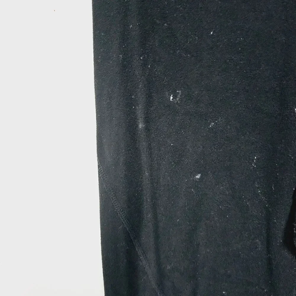 Lululemon 6 black zipper ankle leggings​